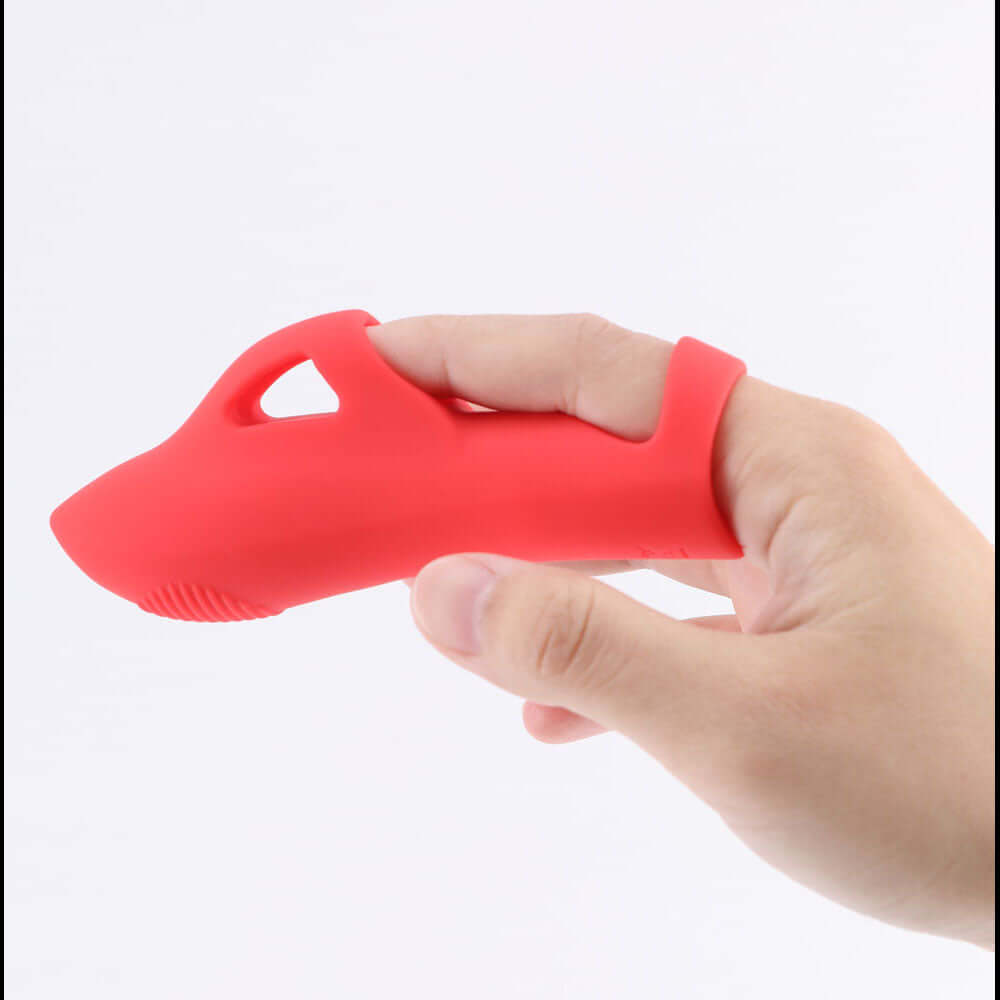 Maia LANA - Red - Red USB Rechargeable Finger Stimulator